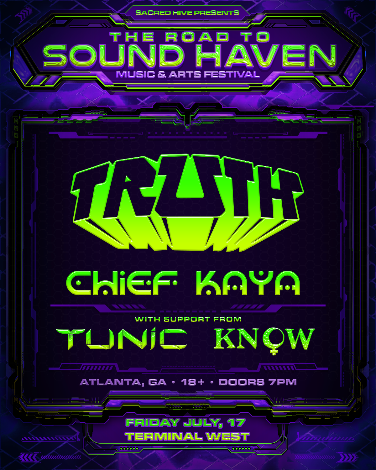 TRUTH at Terminal West Friday, Jul 17, 2026
