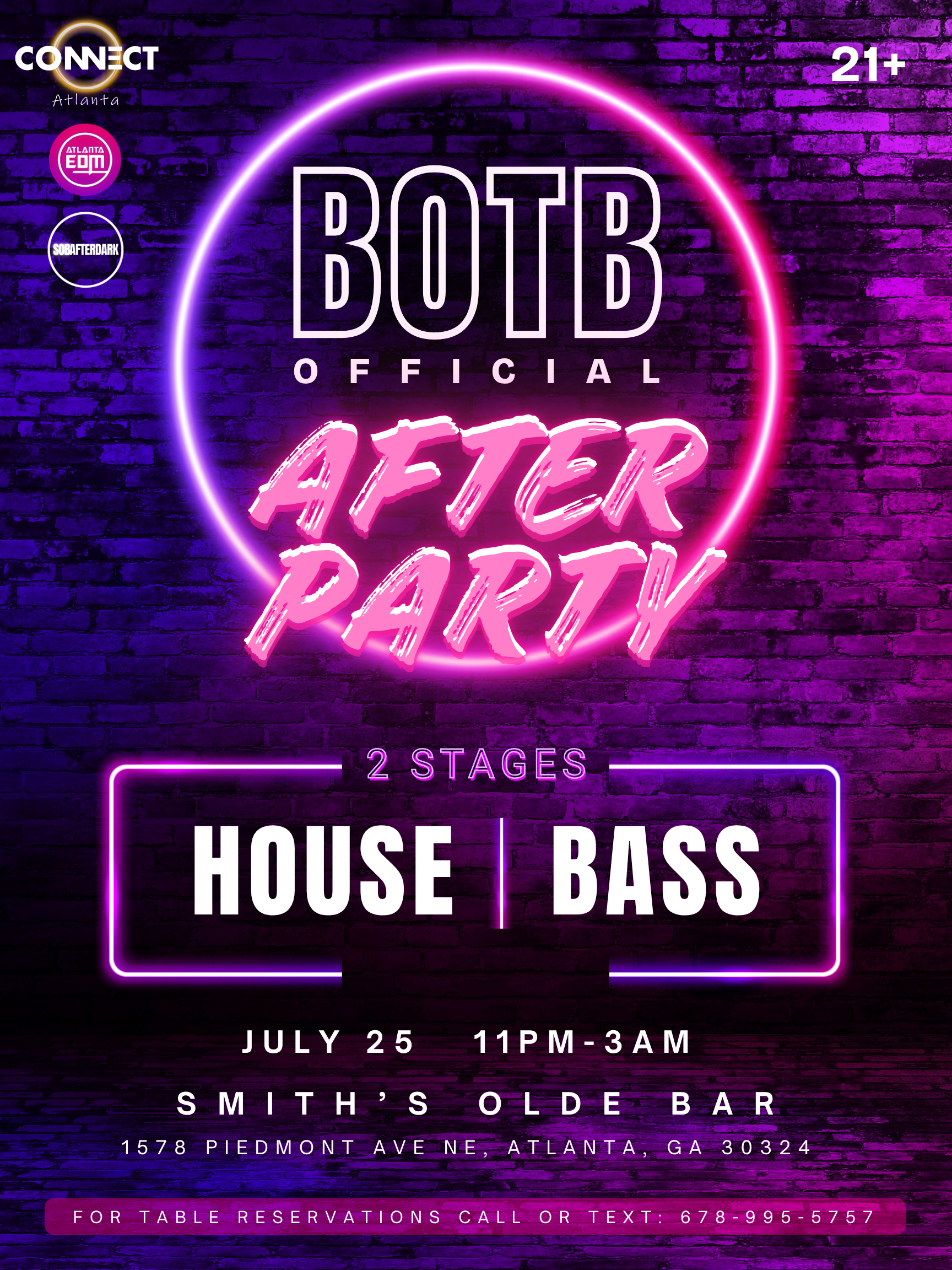 Beats On The Block Official After Party at Smith's Olde Bar Saturday, Jul 25, 2026