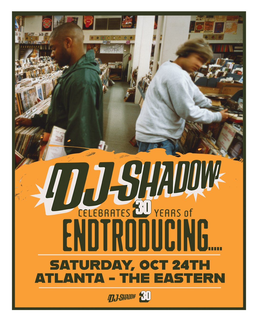DJ Shadow at The Eastern Saturday, Oct 24, 2026