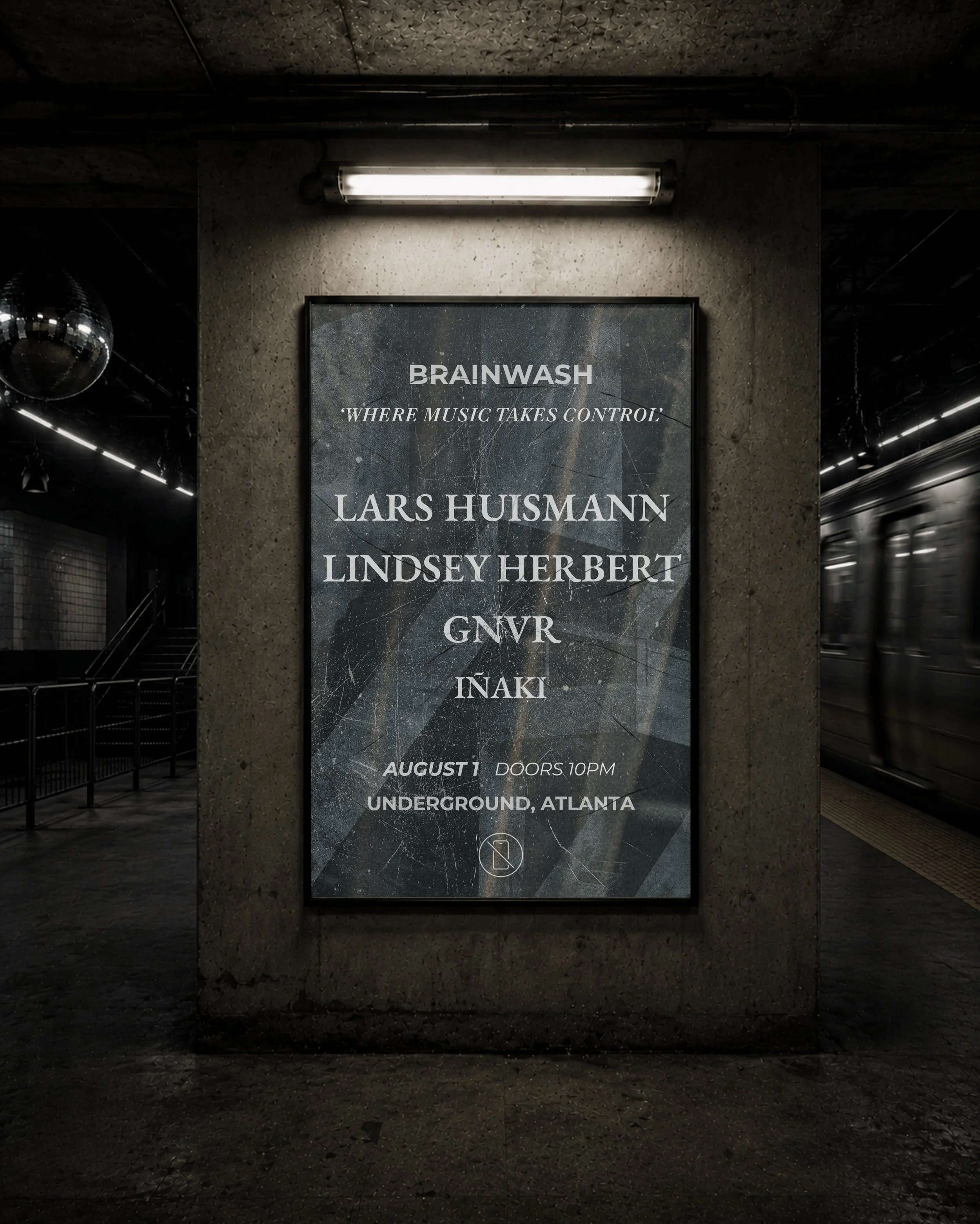 Brainwash: Lars Huismann at Secret Location Saturday, Aug 1, 2026