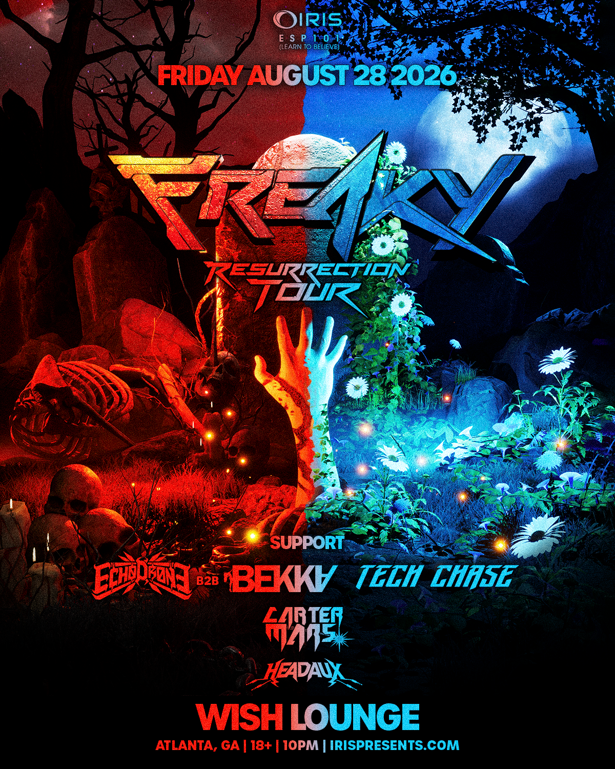 Freaky at Wish Lounge Friday, Aug 28, 2026