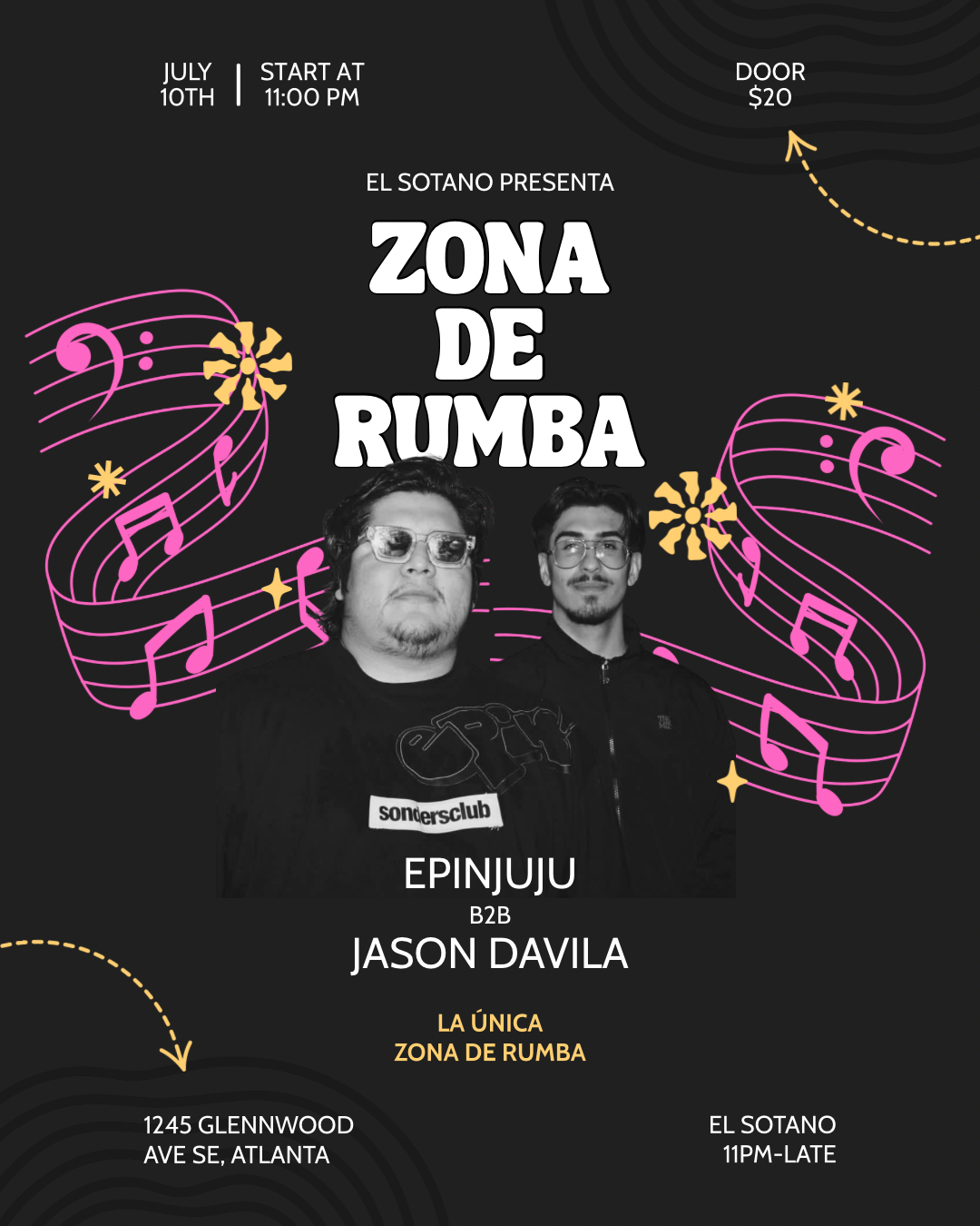 Zona de Rumba at El Sotano Friday, Jul 10, 2026