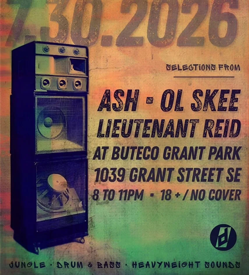 Lt. Reid, Ol Skee and Ash at Buteco Grant Park Thursday, Jul 30, 2026