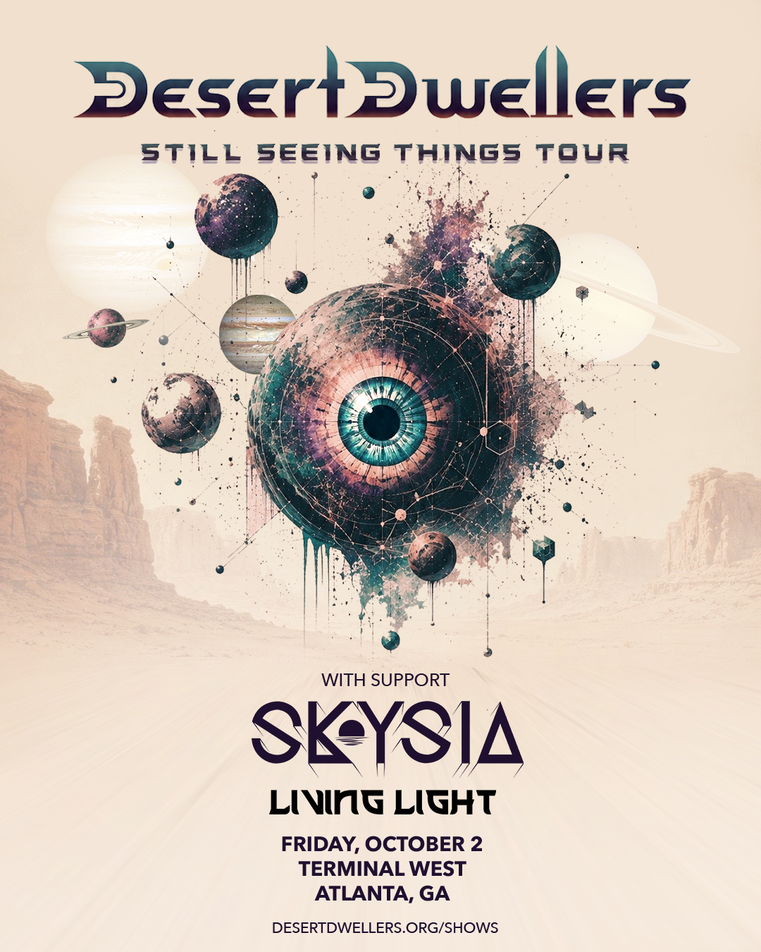 Desert Dwellers at Terminal West Friday, Oct 2, 2026
