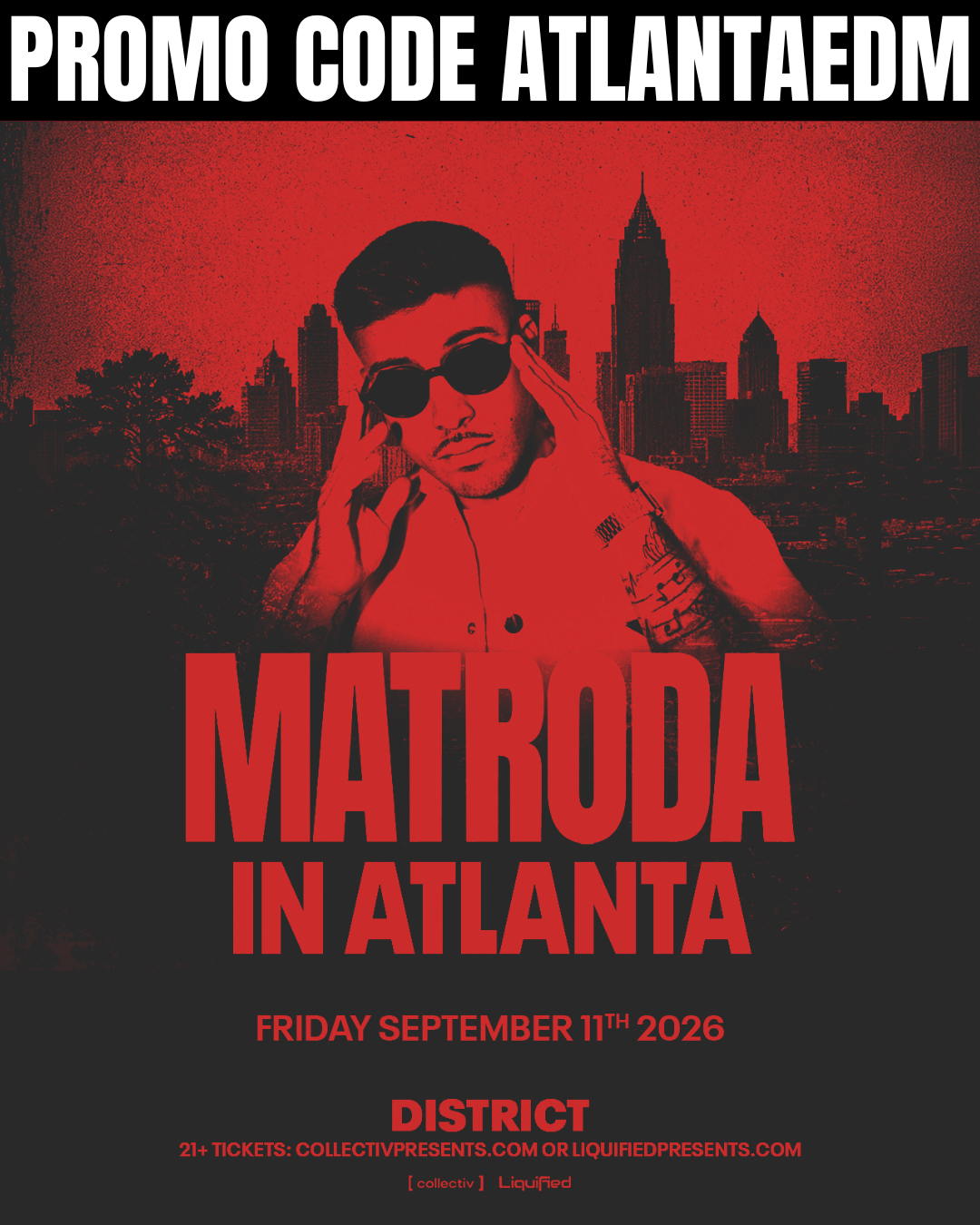 Matroda at District Friday, Sep 11, 2026