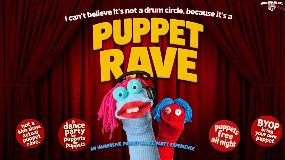 Puppet Rave at The Drunken Unicorn Saturday, Jul 18, 2026