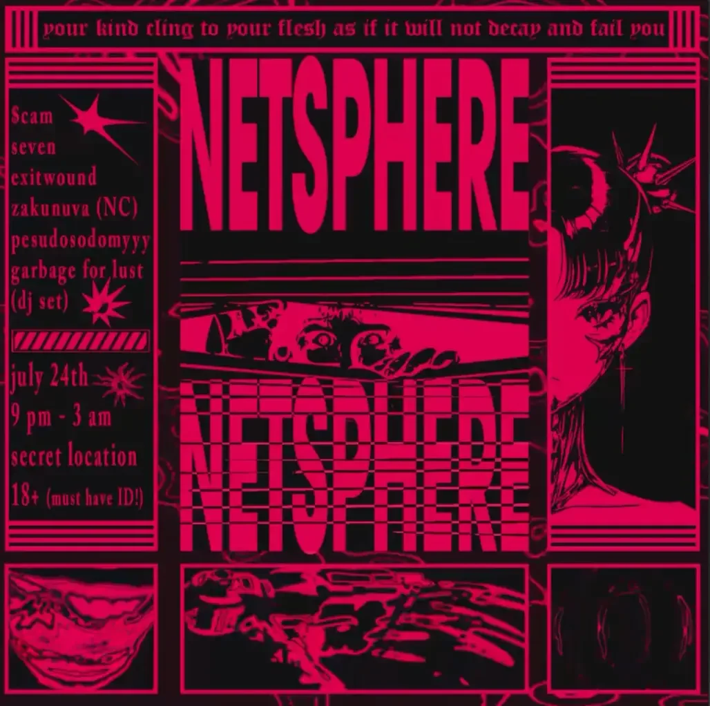 Netsphere 4 at Secret Location Friday, Jul 24, 2026