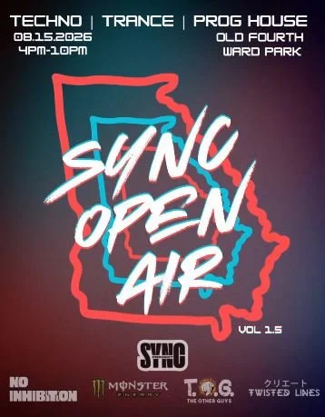 SYNC Open Air 1.5 at Historic Fourth Ward Park Saturday, Aug 15, 2026