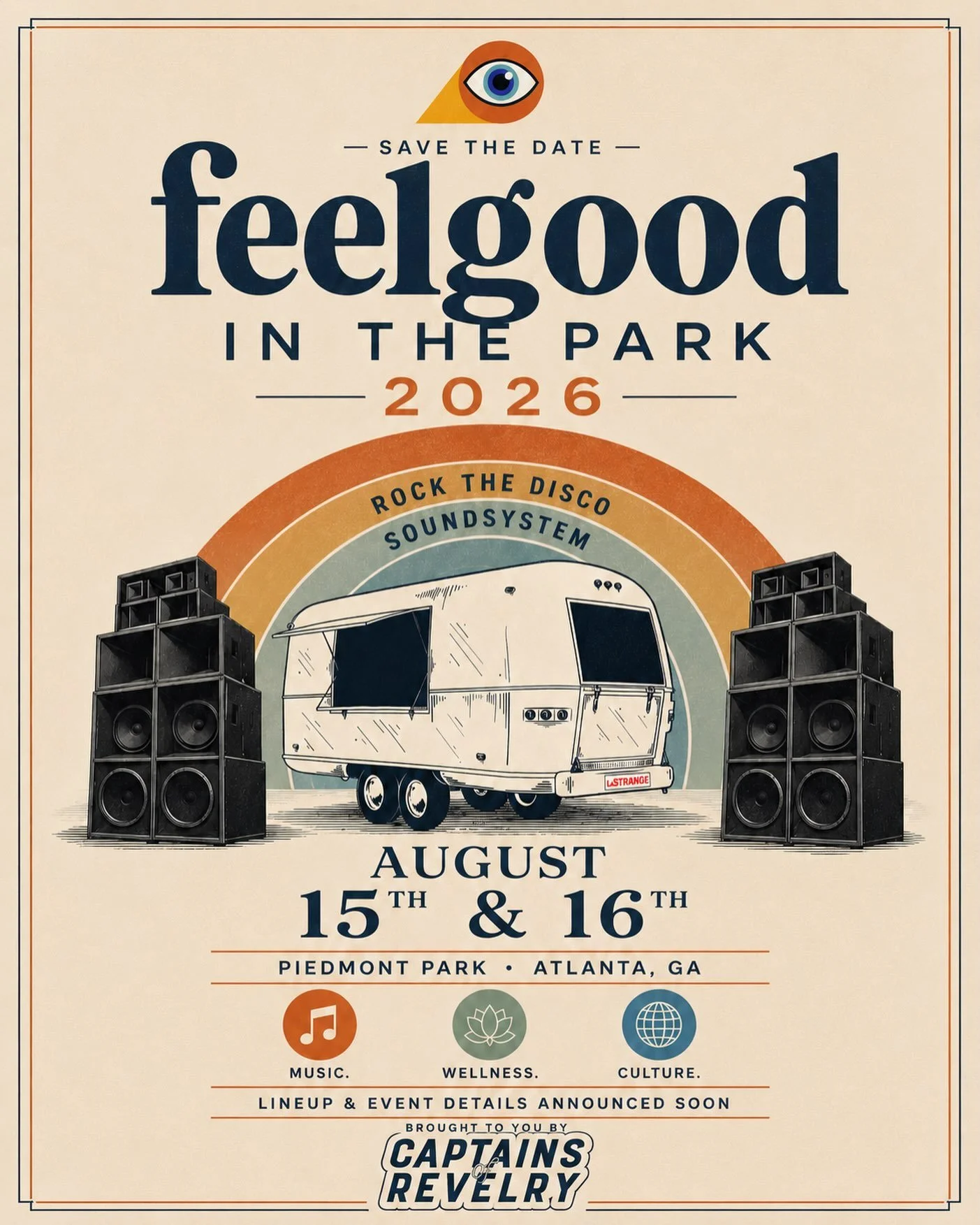 Feelgood In The Park at Piedmont Park Aug 15-16, 2026