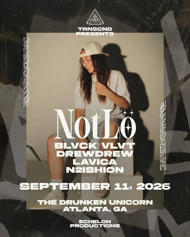 NotLö at The Drunk Unicorn Friday, Sep 11, 2026