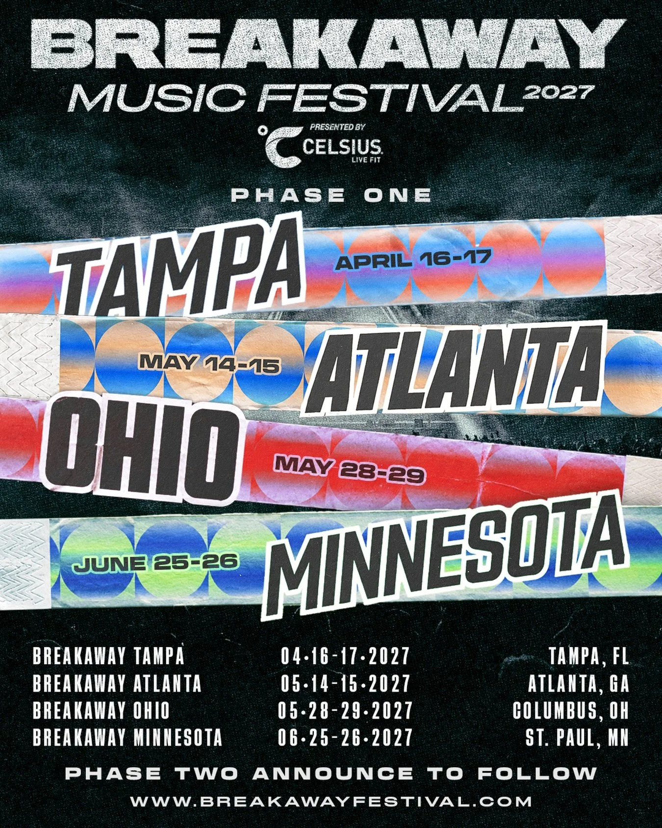 Breakaway Atlanta Music Festival May 14-15, 2027