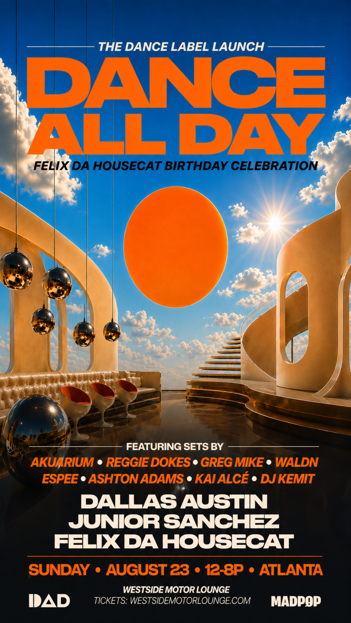 Dance All Day at Westside Motor Lounge Sunday, Aug 23, 2026