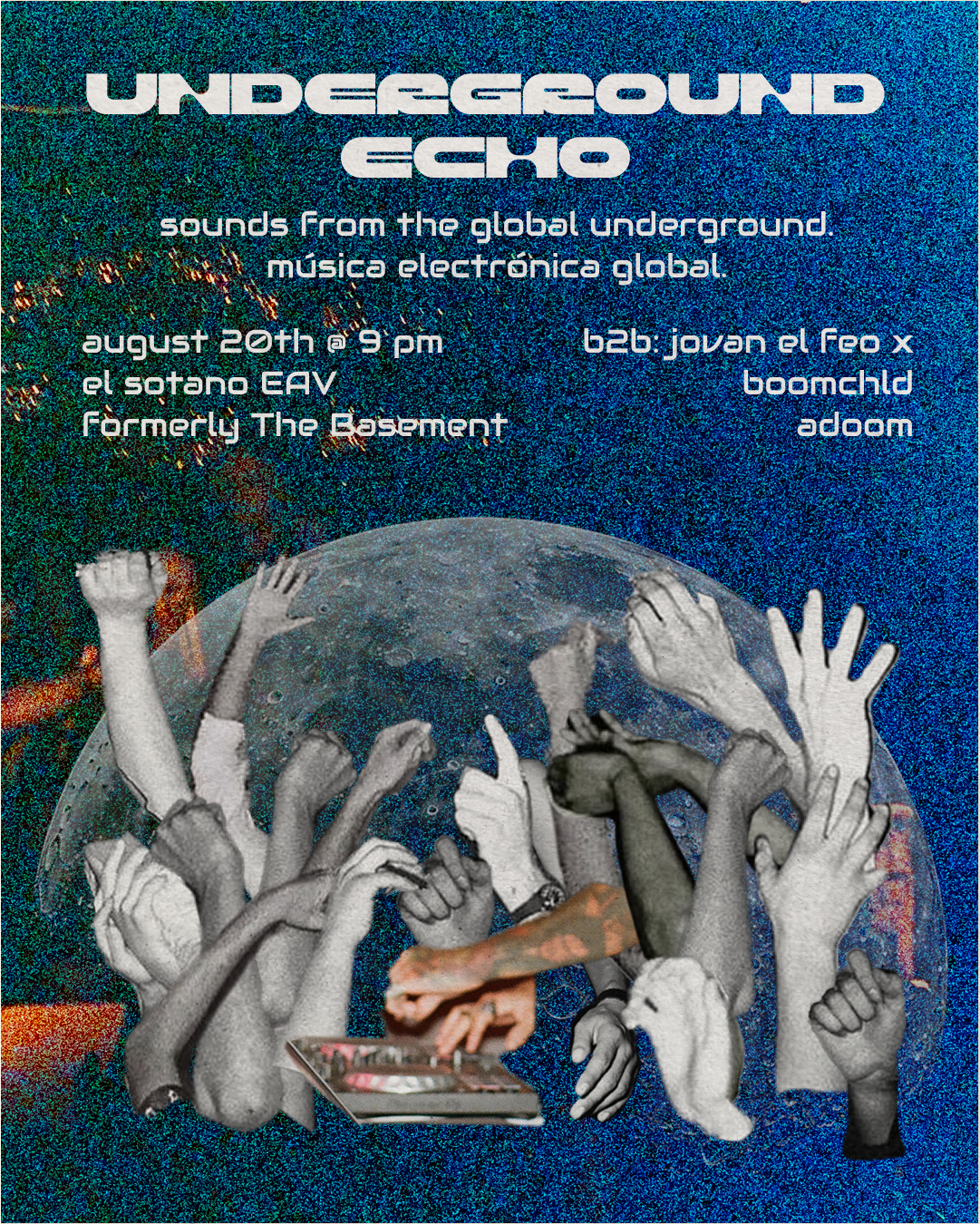 Underground Echo at El Sotano Thursday, Aug 20, 2026