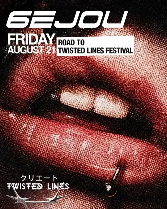 Twisted Lines: 6EJOU at Lunchbox Friday, Aug 21, 2026
