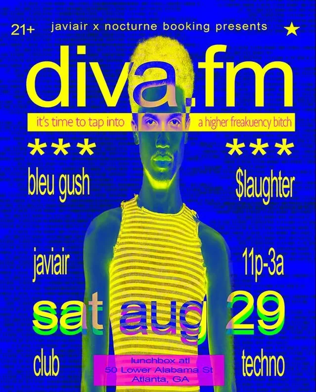DIVA.FM at Lunchbox Saturday, Aug 29, 2026