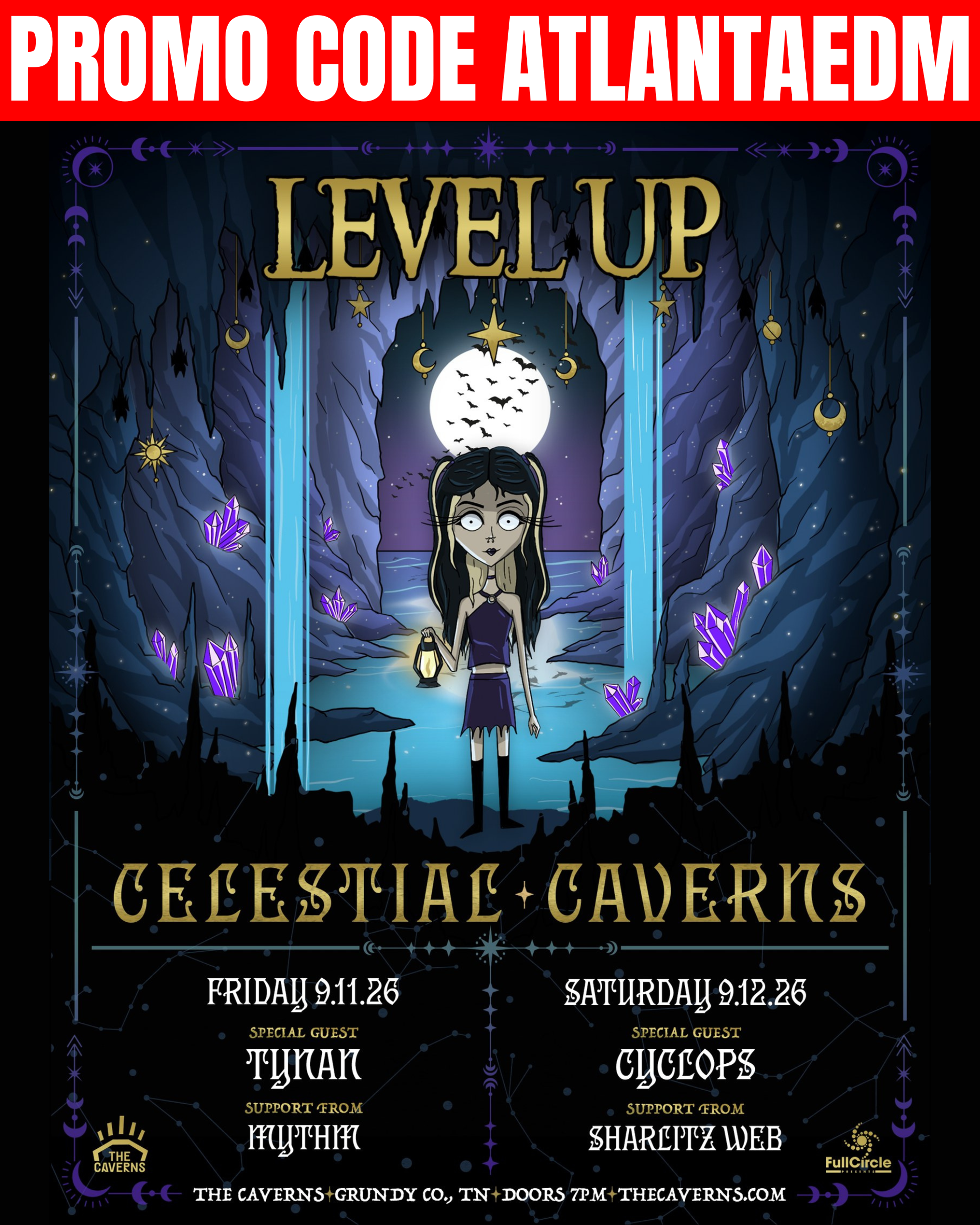Level Up at The Caverns TN Sep 11-12, 2026