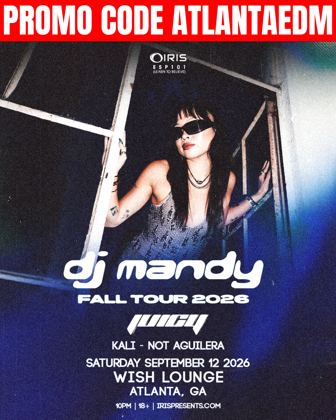 DJ Mandy at Wish Lounge Friday, Sep 12, 2026