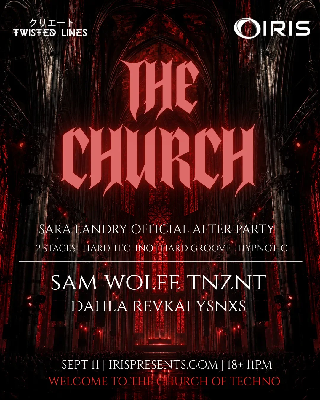 Sara Landry After Party at Believe Music Hall Friday, Sep 11, 2026