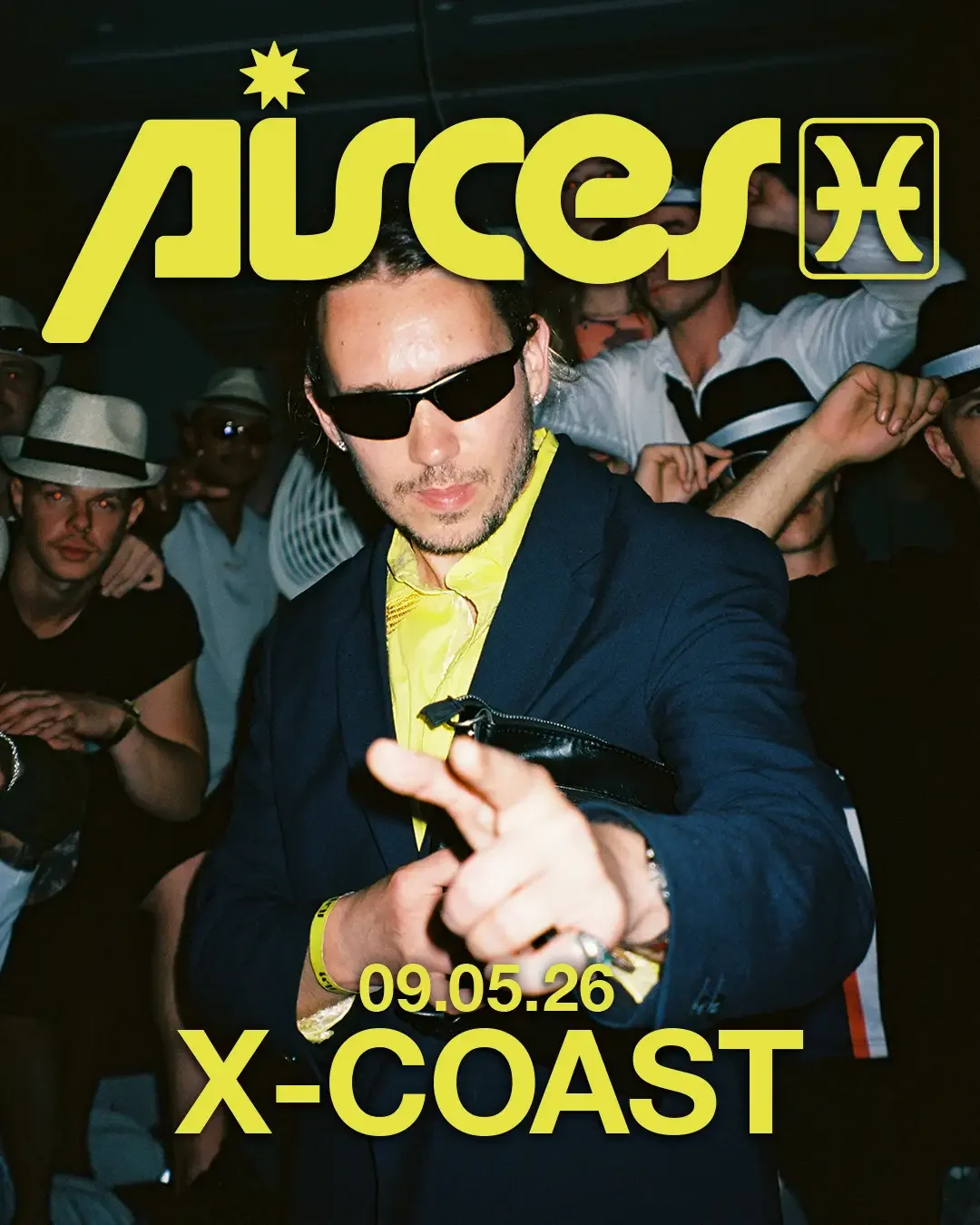 X-Coast at Pisces Satuday, Sep 5, 2026