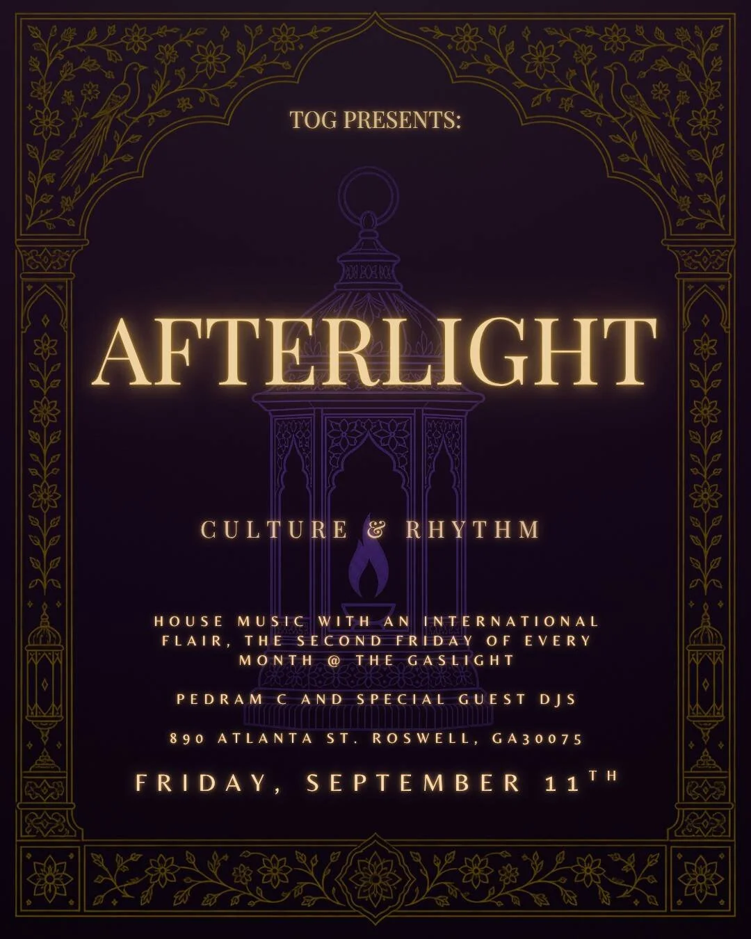Afterlight at The Gaslight Roswell Friday, Sep 11, 2026