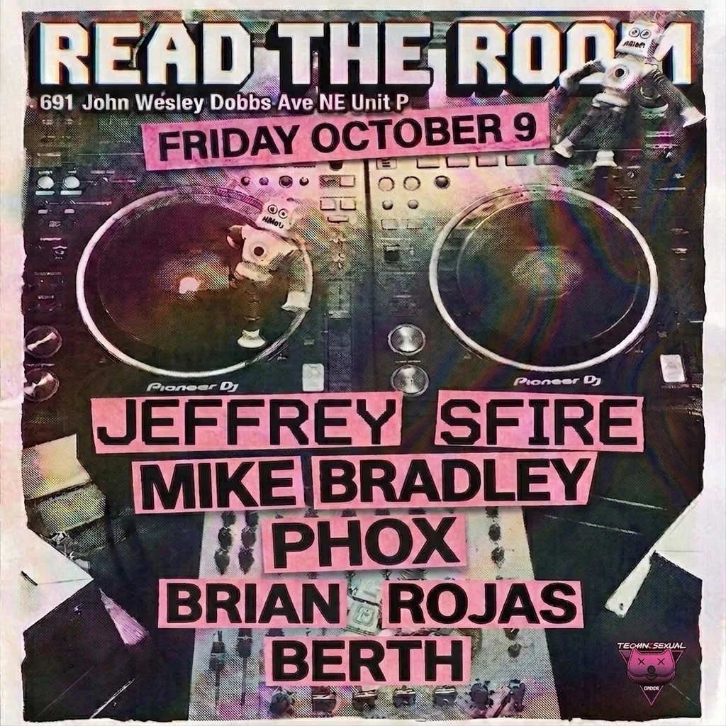 Technosexual Order at Read The Room Friday, Oct 9, 2026