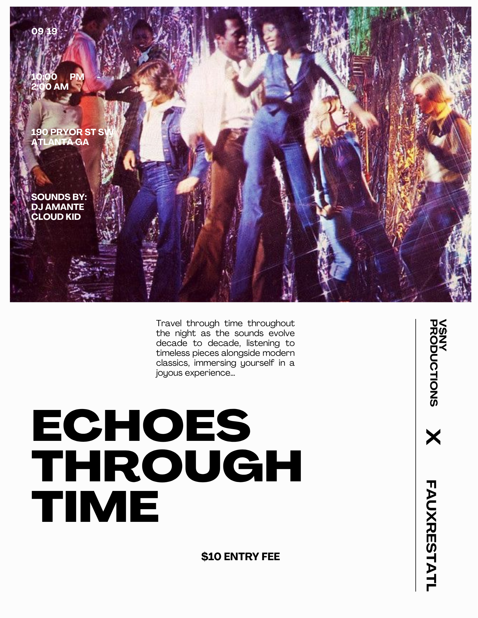 Echoes Through Time at Faux Rest Saturday, Sep 19, 2026