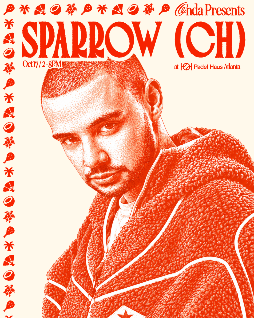 ONDA: Sparrow at Padel Haus Saturday, Oct 17, 2026