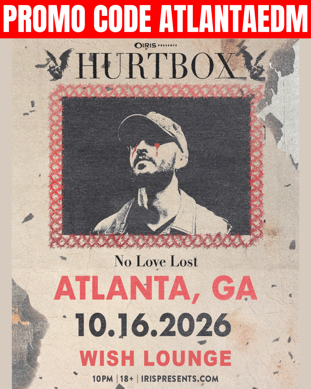 Hurtbox at Wish Lounge Friday, Oct 16, 2026