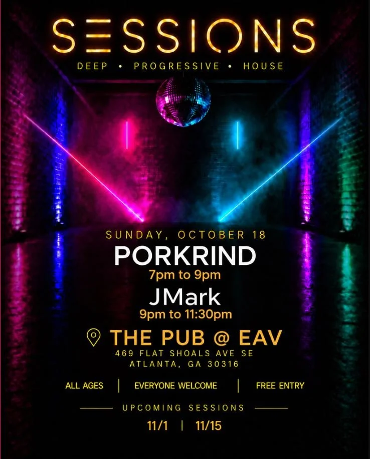 Sunday Sessions Deep &amp; Progressive House at the Pub EAV Sunday, Oct 18, 2026