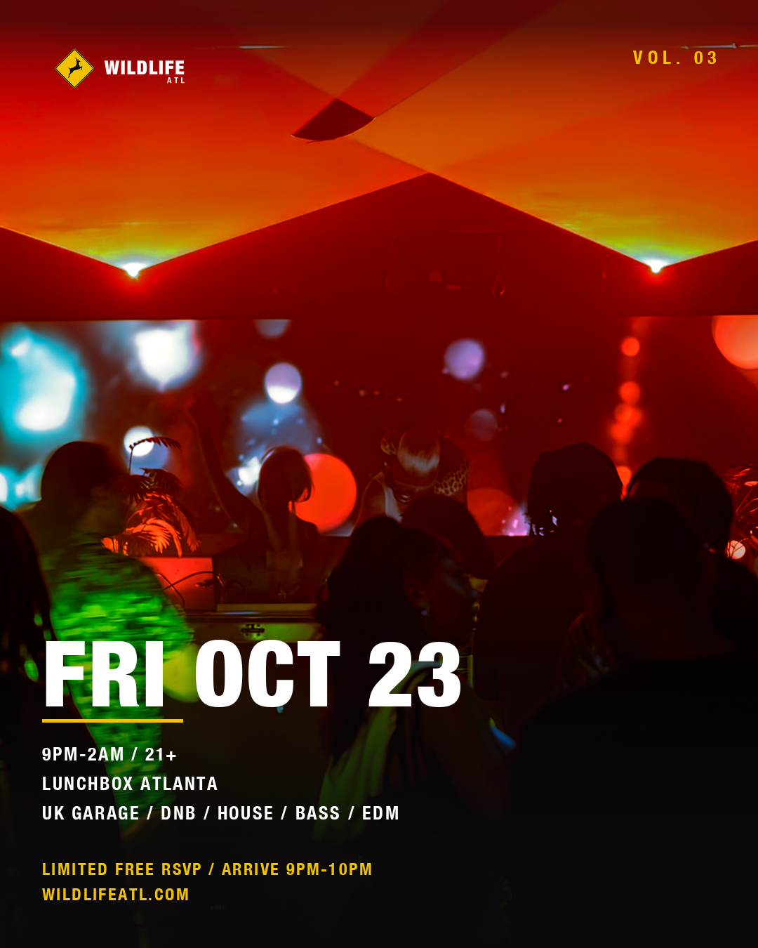 Wildlife ATL at Lunchbox Friday, Oct 23, 2026