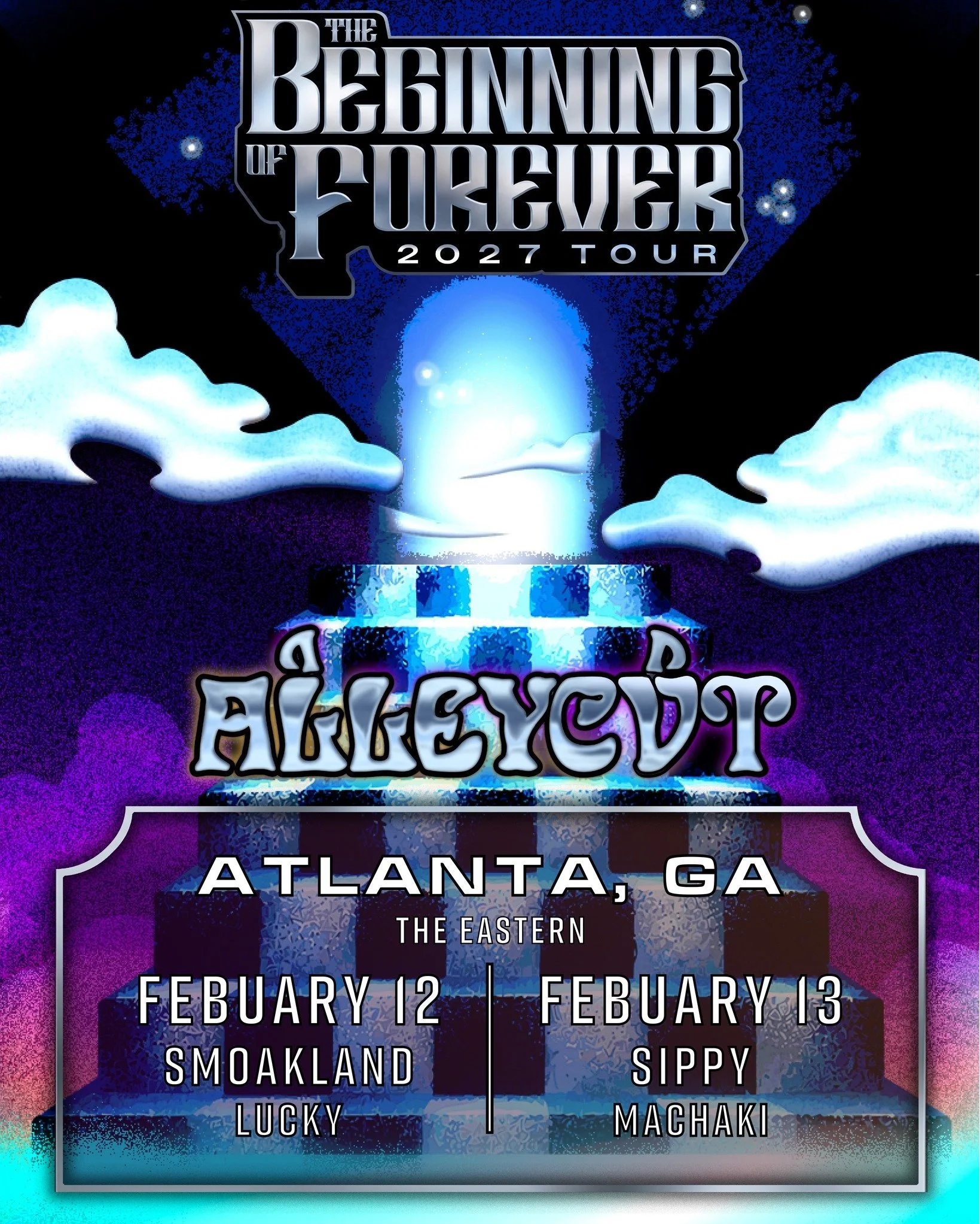 Alleycvt at The Eastern Friday &amp; Saturday, Feb 12-13, 2027