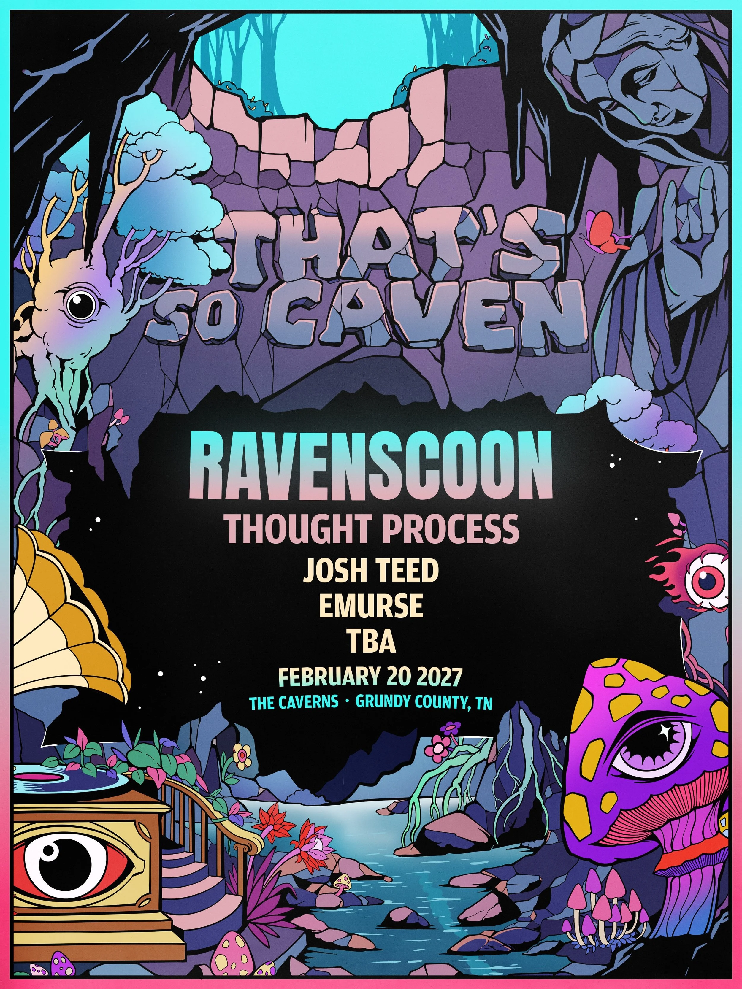 Ravenscoon at The Caverns, TN Saturday, Feb 20, 2027