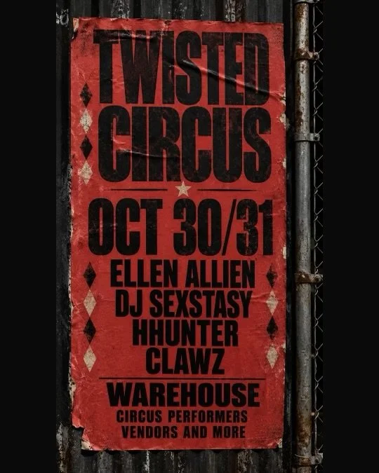 Twisted Lines: Twisted Circus in Atlanta, GA Friday &amp; Saturday, Oct 30 &amp; 31, 2026