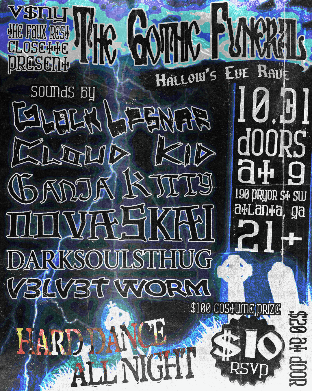 The Gothic Funeral at Faux Rest Saturday, Oct 31, 2026