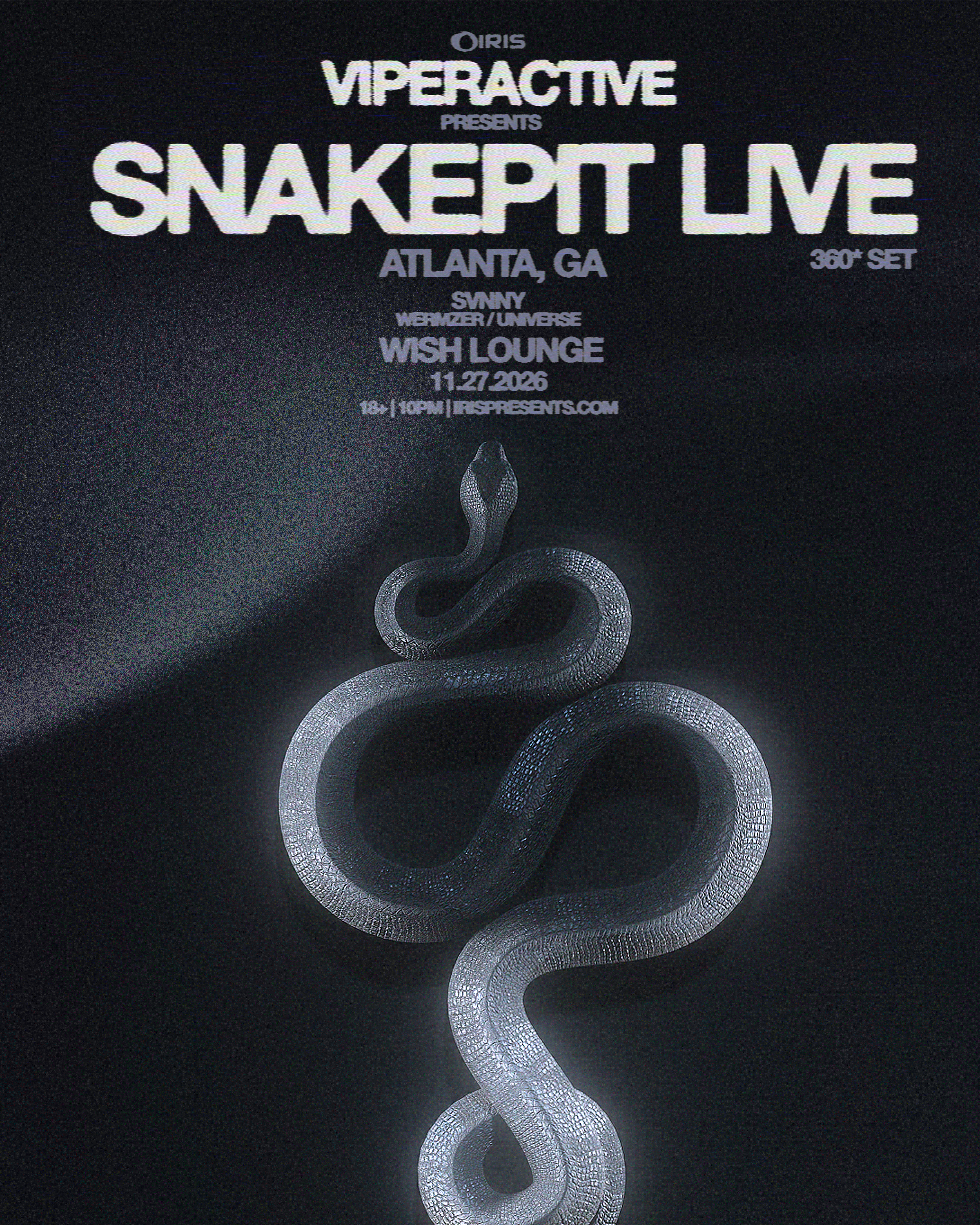 Viperactive at Wish Lounge Friday, Nov 27, 2026