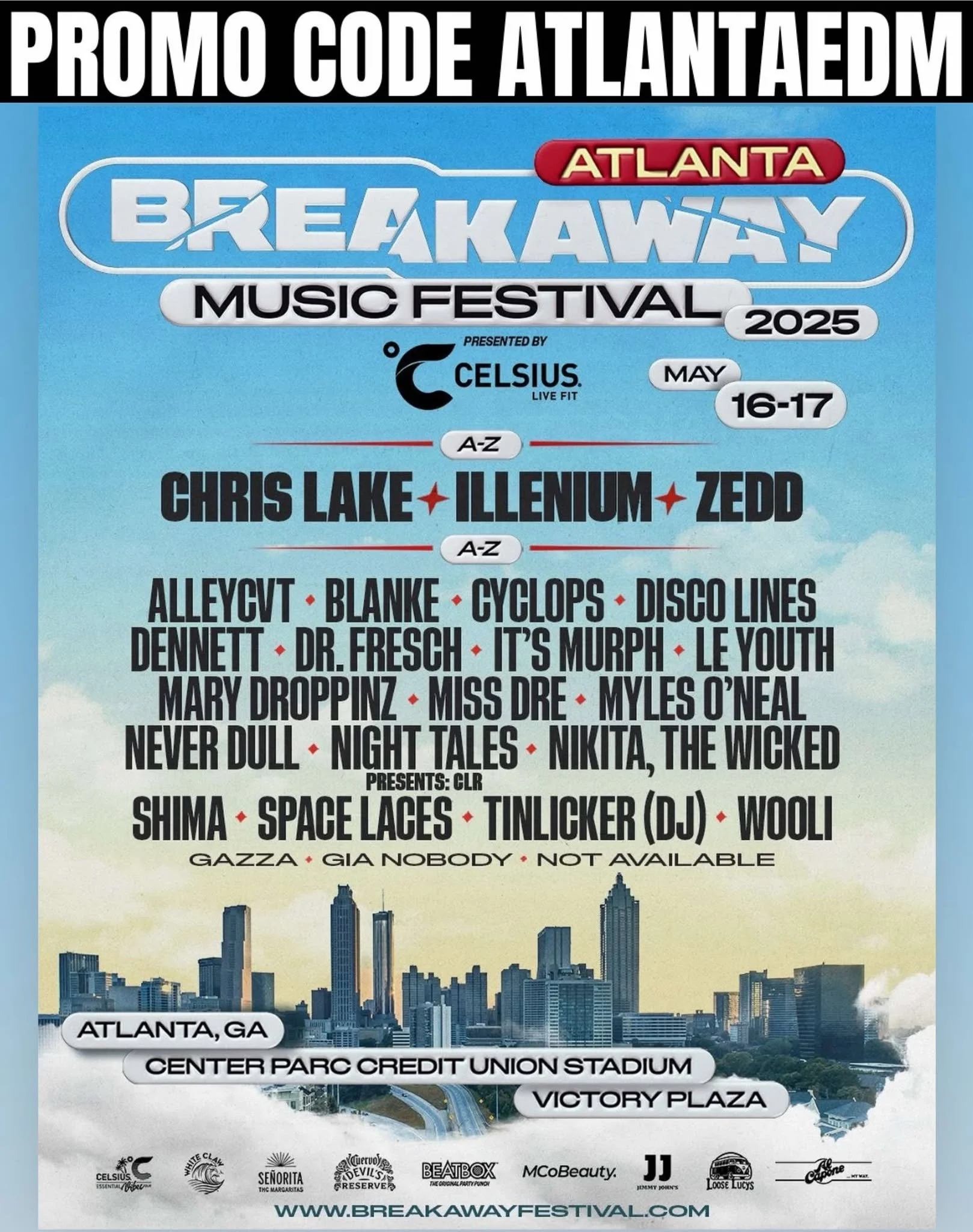 Breakaway Music Festival adds Atlanta to 2025 Tour. Here's how to get