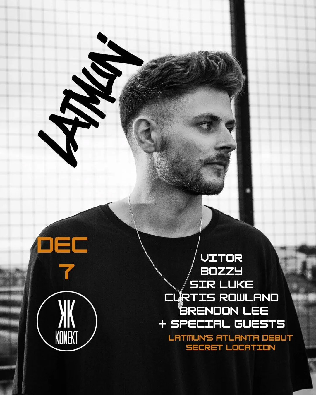 Latmun with Vitor, Bozzy Sir Luke, Curtis Rowland, Brendon Lee at Secret Loction, Saturday, Dec 7, 2024