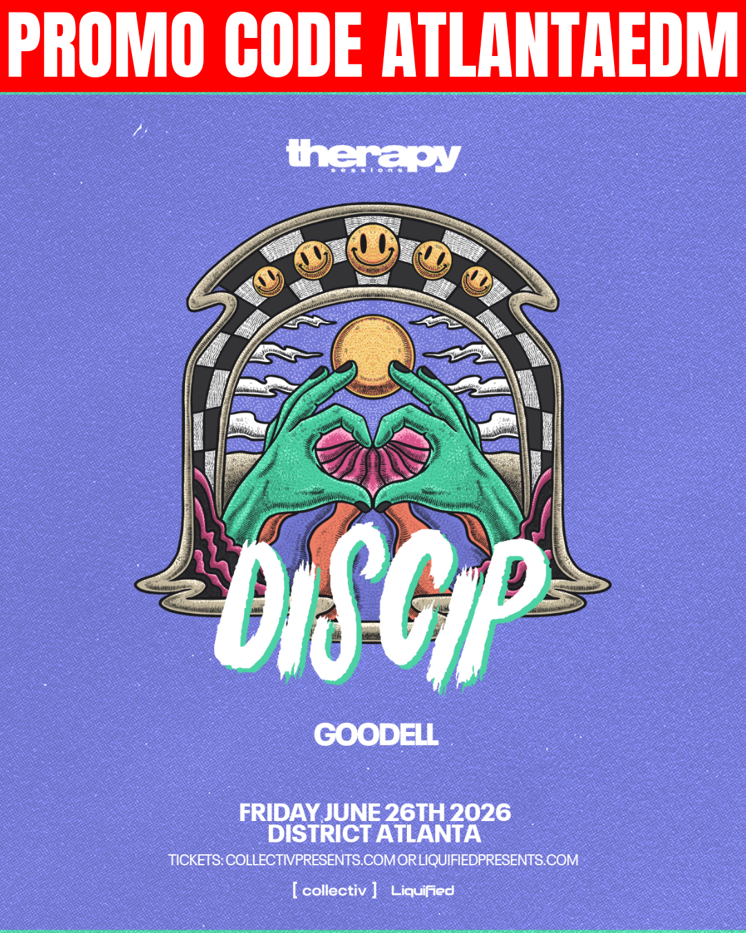 Discip at District Friday, Jun 26, 2026 — Atlanta EDM