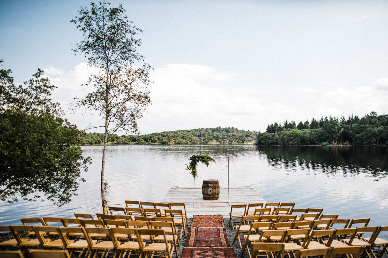 Loch Lomond Wedding Styling