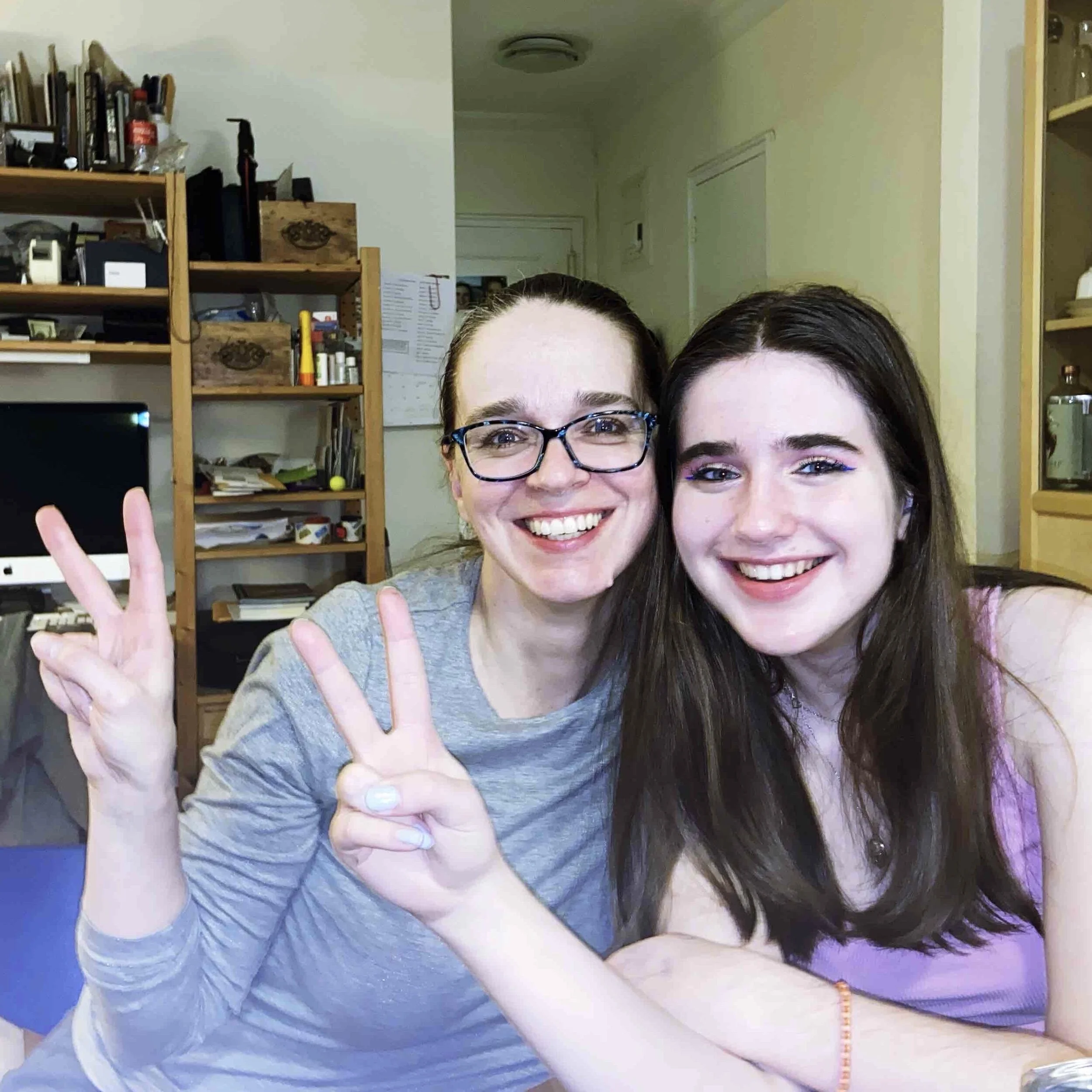 Elizabeth Waters and Aurelia Littlepage