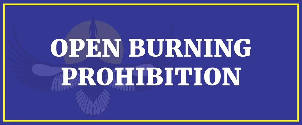 Category 2 & 3 Open Fire Prohibition In Effect