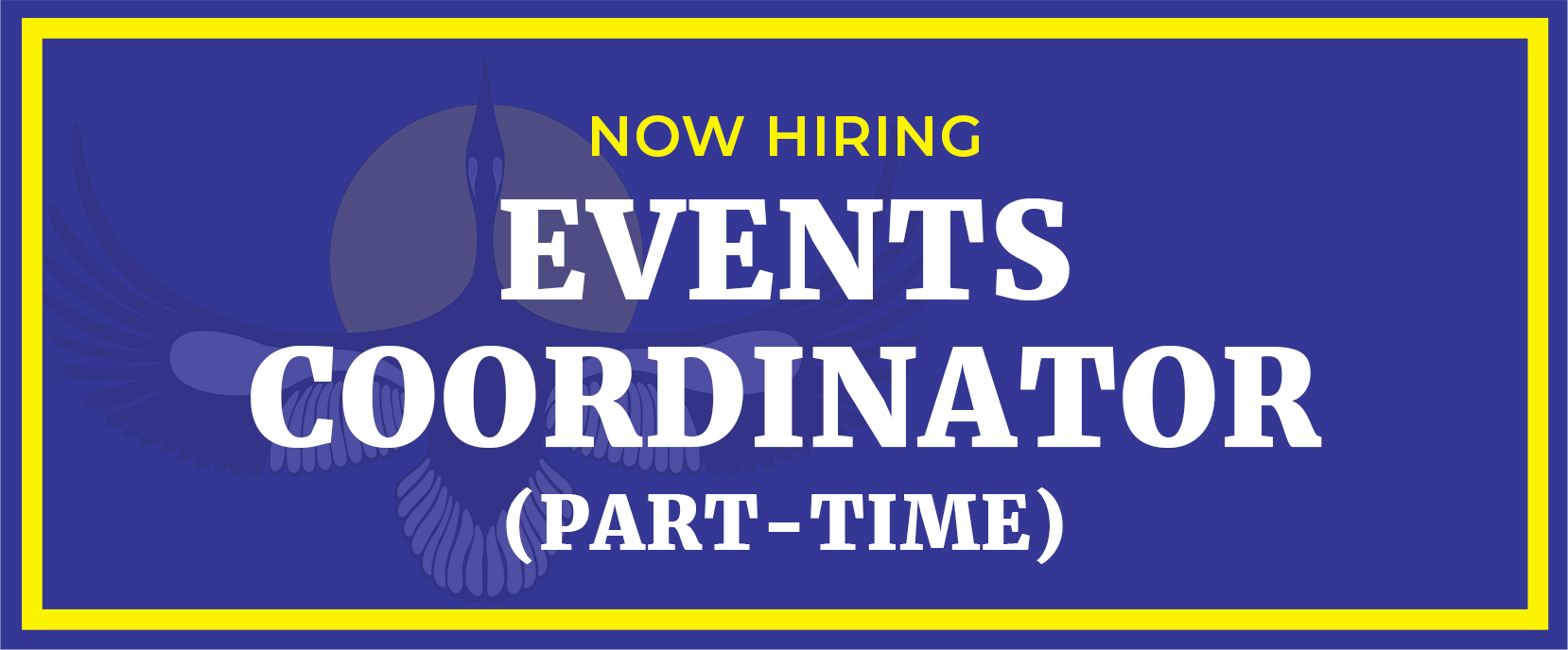 Events Coordinator (Part-Time)