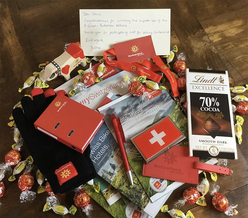 Look What Arrived Today A Box Full Of Swiss Chocolates The Cat