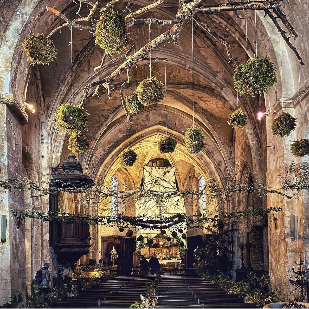 Christmas at Église haute de Bonnieux