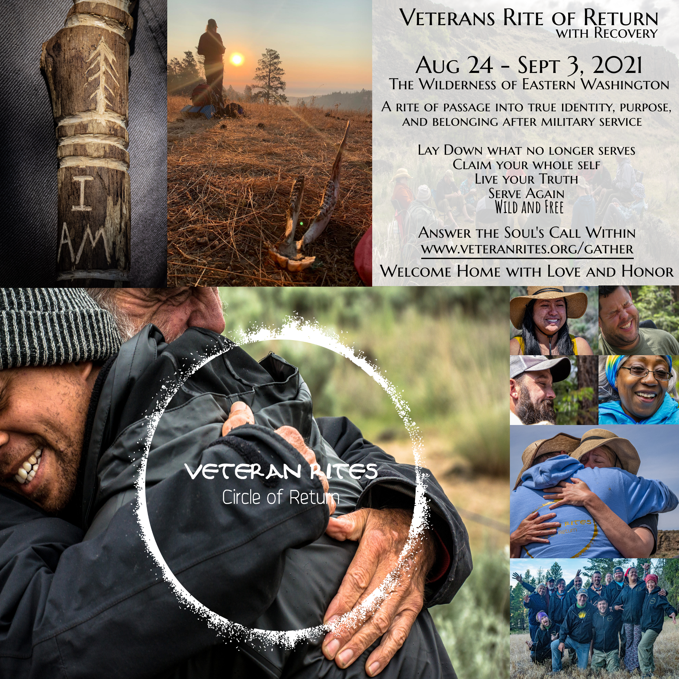 Veterans Rite of Return (with Recovery) - August 24th to September 3rd, 2021
