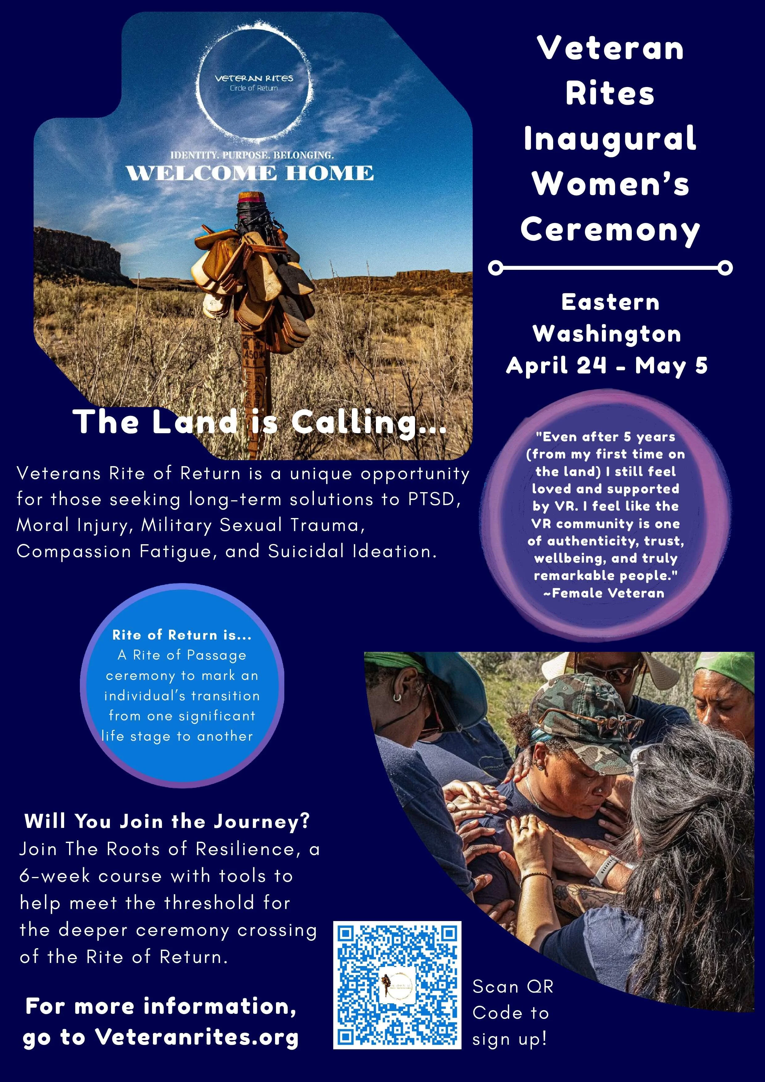 Spring Rite of Return in the Channeled Scablands  (Women's Ceremony) 