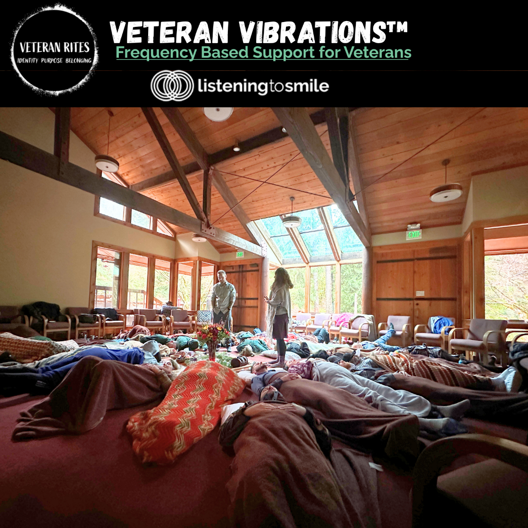 Vibrations Frequency Meditation at the Seattle Vet Center   