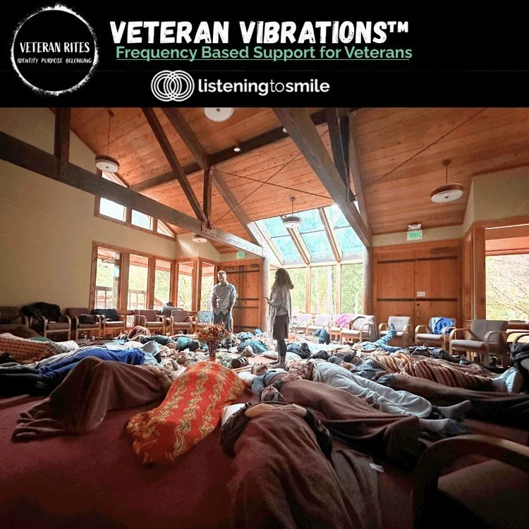 Seattle Vet Center

10am to 12pm

305 S. Lucile St. Seattle, WA 98108

The Circle of Return will invite service members, veterans, spouses, partners, survivors to step into a Sound Journey that that specifically target the energy centers in the body 