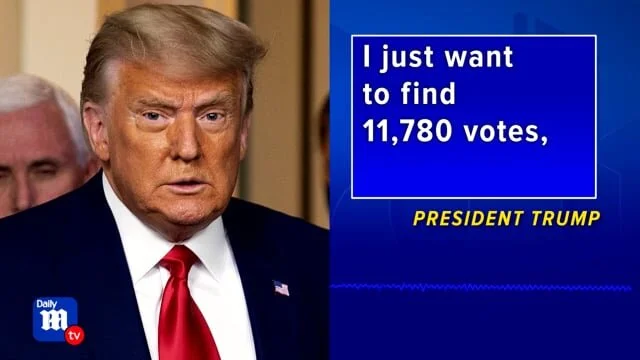 TRUMP'S GEORGIA PHONE CALL LEAKED 010421