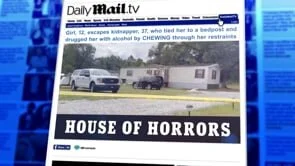 12 YEAR OLD ALABAMA GIRL ESCAPES KIDNAPPER